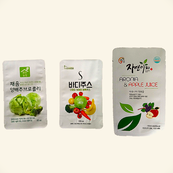 건강음료 파우치 종류