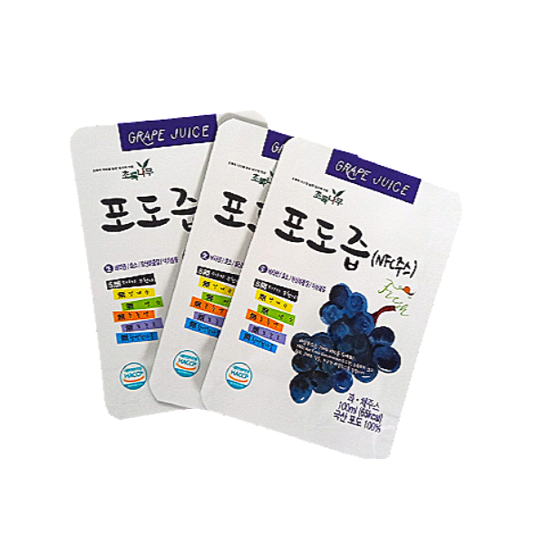 건강음료 파우치 종류